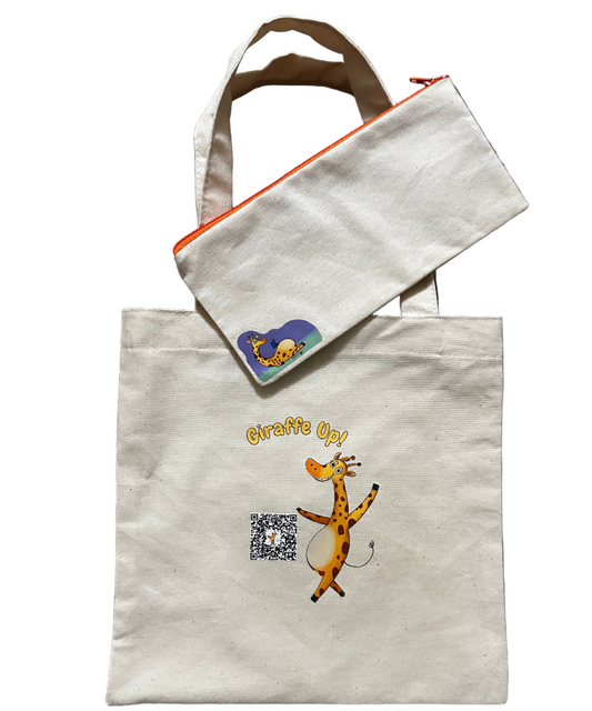 Gertie's Tote Bag with Pencil Holder