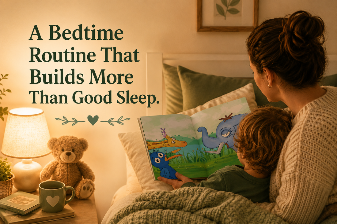 A Children's Bedtime Routine That Does More Than Help Them Sleep