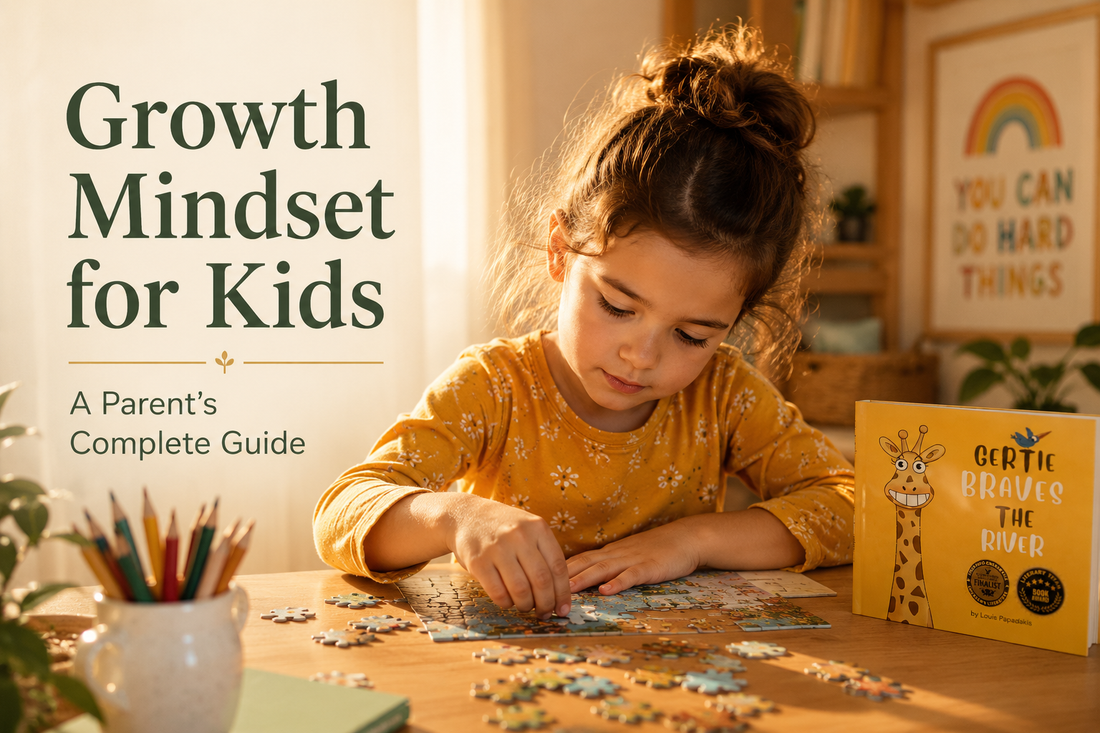 Growth Mindset for Kids — A Parent's Complete Guide to Raising a Child Who Doesn't Quit