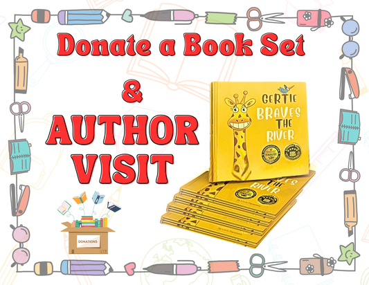 Sponsor-a-School: 25 Books Set (30%Off) + Author Visit