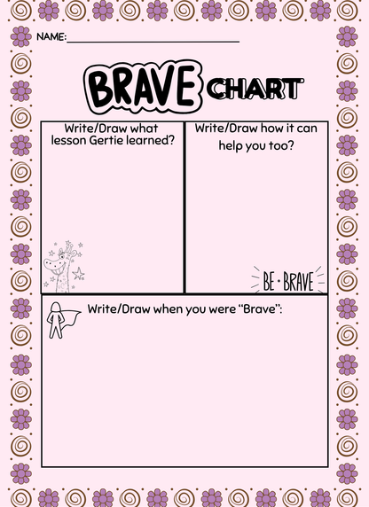 Gertie the Brave Giraffe - 11 Lesson Plans Elementary Grade Level